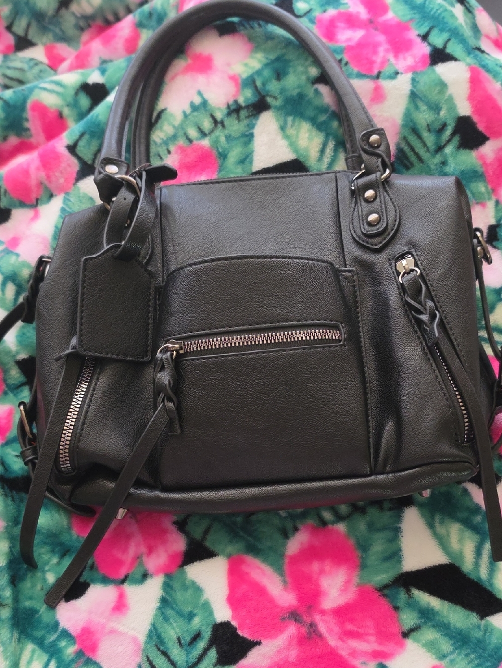 Classic Black Women's Satchel Handbag